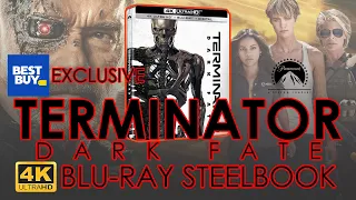 Terminator Dark Fate (2019) 4K Bluray Steelbook Unboxing | Best Buy Exclusive (4K Video)