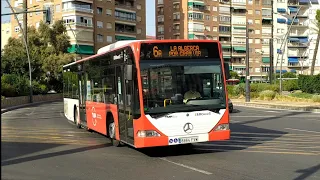 Circulación autobuses Plaza Circular de Murcia (Agosto 2022)