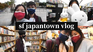 japantown, shopping, miffy the rabbit, mochill mochi donuts | sf vlog