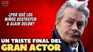 Por qué los hijos destruyen a Alain Delon: el triste final del gran actor