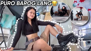 Finally Learning How To Use Roller Skates! | NASAKTAN LANG | Vlogmas ‘22 Day 14 | Sai Datinguinoo