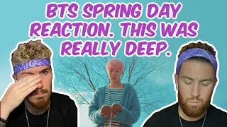 BTS REACTION - Our First Time Learning About BTS Spring Day. This Was Really Deep.