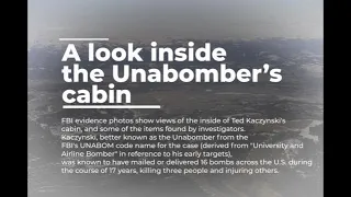 A look inside Unabomber Ted Kaczynski's Montana cabin