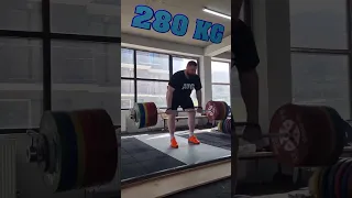 Lasha Talakhadze/Сlean Pull 280 KG x2/Preparation for the World Cup 2022