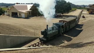 Sneak Peek - Norgrove Railway in Arroyo Grande! WW1 Trench loco!