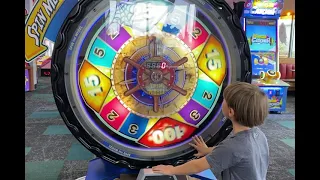 Chuck E. Cheese Spin Wheel Game