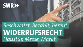 Messe, Kaffeefahrt, Haustür: Meine Rechte bei Außerhausgeschäften | Marktcheck SWR