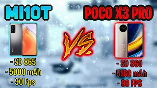 Mi 10T VS POCO X3 PRO | PUBG TDM TEST🔥 | POCO X3 PRO 90 FPS VS MI10T  90 FPS🔥  | PUBG MOBILE ❤️