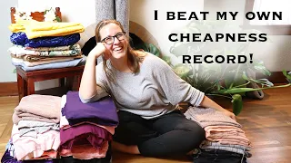 My Greatest Thrifted Fabric Haul Ever!