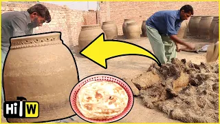 Stunning Process of Making Mud (Clay) Oven