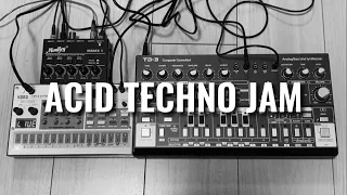 ACID TECHNO JAM (Behringer TD-3 + KORG volca sample)