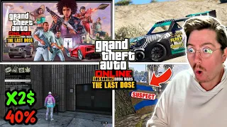 LES BONUS, PROMO GTA ONLINE DE JEUDI 23/03