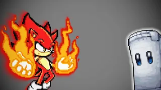 Fire Sonic combo || sticknodes sprite animation