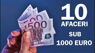 10 idei de afaceri sub 1.000 euro | antreprenor 2023