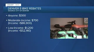 Denver releasing ebike vouchers today at 11am