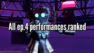 All Masked Singer Season 8 episode 4 performances ranked