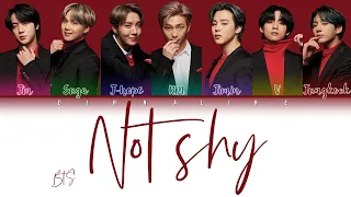 How Would BTS sing 'NOT SHY' by ITZY(Color Lyrics Eng/Rom/Han)(FANMADE)