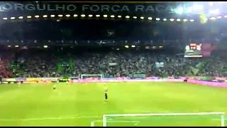 Juventude Leonina @ Sporting vs Benfica 09 04 2012   Topo a topo