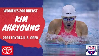 Kim Ahryoung Overtakes Abby Hay in Women’s 200M Breaststroke | 2021 Toyota U.S. Open Championships