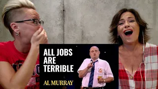 American Couple Reacts: Al Murray! All Jobs Are Terrible! First Time Reaction! ABSOLUTELY HILARIOUS!