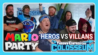 Thrown Controllers Colosseum 2024 Segment 10: Mario Party Heroes vs Villians