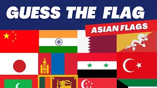 Guess the Flag in 5 seconds | 🌎 Asian Flag Quiz Challenge | Fun Geography Quiz