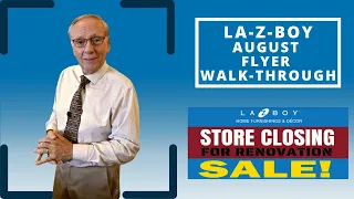 La-Z-Boy Closing For Renovation SALE Flyer Walk-through!