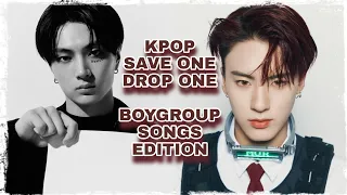 KPop Save One, Drop One - Boygroup Songs Edition