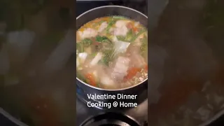 Pork Belly in Tamarind soup for  Valentine's dinner @ home