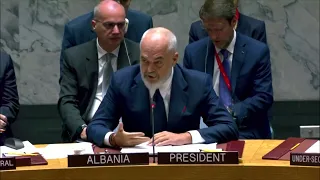 Zyrtari rus i indinjuar nga pjesëmarrja e Zelenskyt në OKB, Rama i propozon: Ju ndaloni luftën...