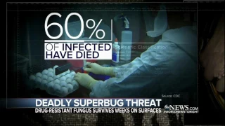 Deadly Superbug Threat: Robert Amler, M.D., Speaks to ABC World News Tonight with David Muir