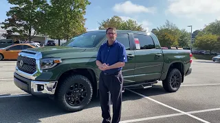 2021 Tundra TRD Off Road Army Green