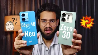 Moto Edge 40 Neo vs Infinix Zero 30 5G *Full Comparison* ⚡ 😱 Konsa Better hai?