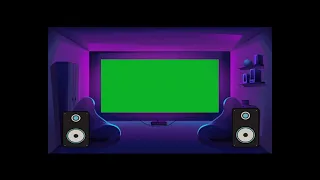 TV Green Screen tv 4K HD Video Animation For Your Video Editing || Green screen effect