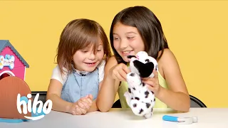 Kids Surprised With Toy Puppy (My Puppy's Home) | HiHo Kids