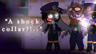 “Shock collar?!..” -Aftons + Henry- (FNAF// Gacha Club) WARNING: !Torture, FLASHING LIGHTS!