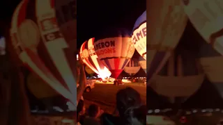 Bristol Balloon Fiesta Night Glow - Hot air balloons🎈