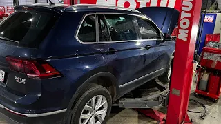 Замена масла в роботизированной коробке Dsg Volkswagen Tiguan Dq500