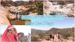Three Sisters Waterfalls Hike San Diego | Vlog 5