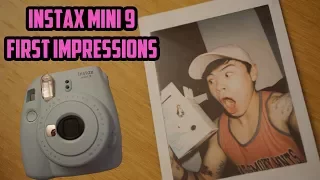 INSTAX MINI 9 FIRST IMPRESSIONS AND UNBOXING