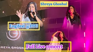 Shreya Ghoshal rocks at Engifest DTU #shreyaghoshal #utkarshwankhede #engifest