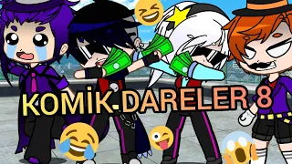 KOMİK DARELER 8🤣 |~BS GACHA LİFE DARELER