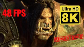 World of Warcraft: Warlords of Draenor Cinematic 8K 48 PFS (Remastered with Neural Network AI)