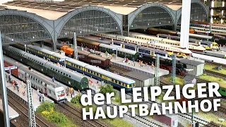 Eisenbahn-Spezial: der Leipziger Hauptbahnhof als Modellbahnanlage