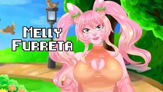 Melly Furreta Vtuber Model Showcase