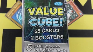 Target's Best Yugioh VALUE CUBE! 25 cards, 2 Boosters, 5 Foil Cards in Every Pack! Opening! (4K)
