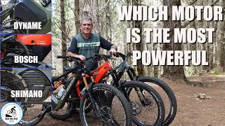 Bosch vs Shimano vs Dyname. Which is the most powerful?