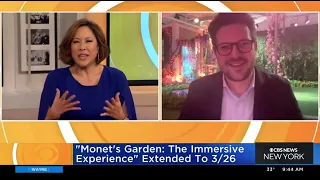 Celebrating Valentine's Day at Monet's Garden - CBS New York