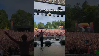 My surprise set at All Together Now brought a tear to my eye for real 😭 #AllTogetherNow #kojaque