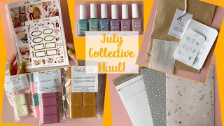 July 2023 Collective Haul - Stickers, Nail Polish, Makeup & Wax!